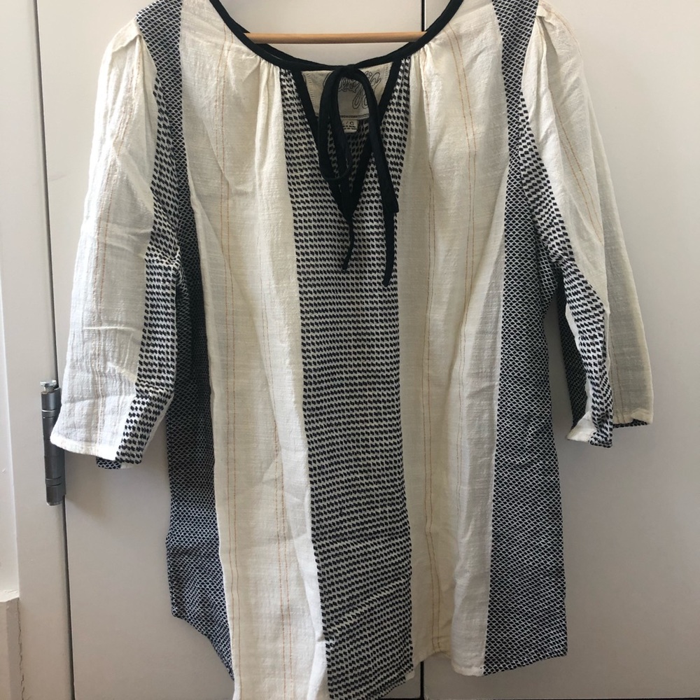 Ace & Jig Tunic Blouse Size Large